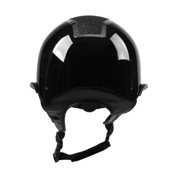 Horka Gaudi Glossy Silver Ridehjelm - Image 2