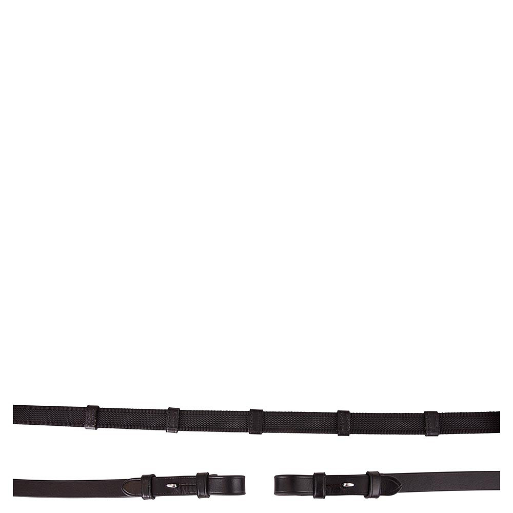 BR Super Grip Tøjler, Sort - FULL