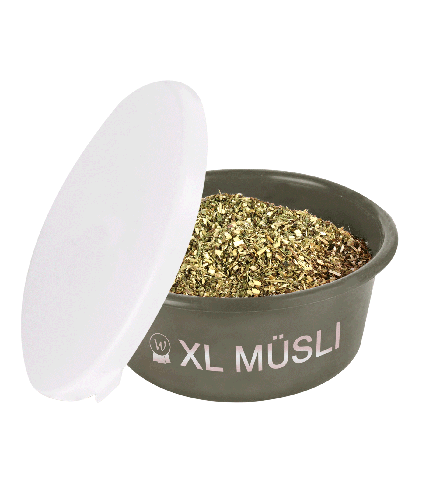 Waldhausen XL Musli Foderspand med låg, Grøn - 8 liter