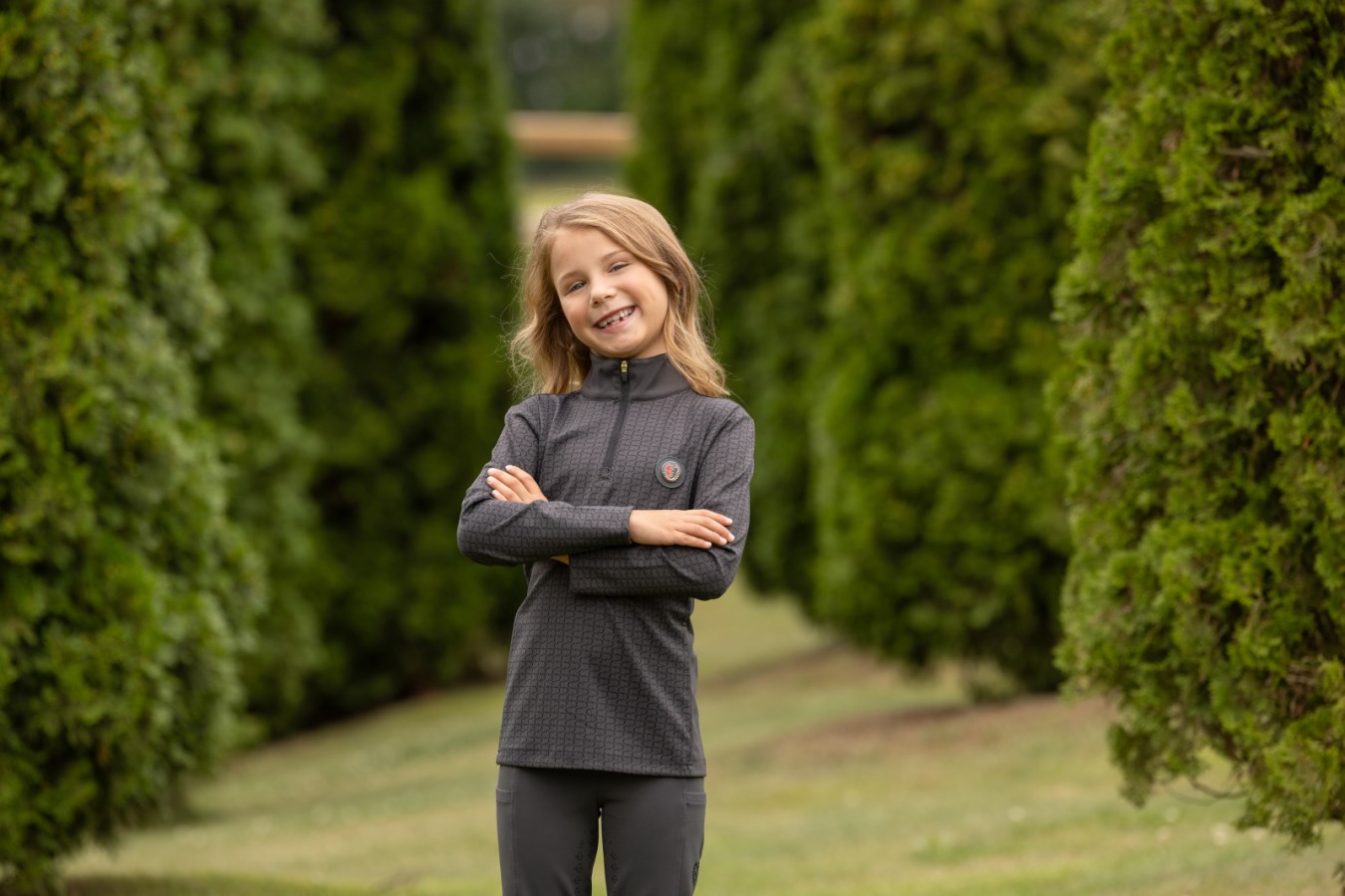 Covalliero Active Junior Bluse - STR 140/146