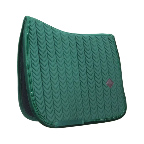 Kentucky Velvet Pearls Underlag - Pine Green - Image 3