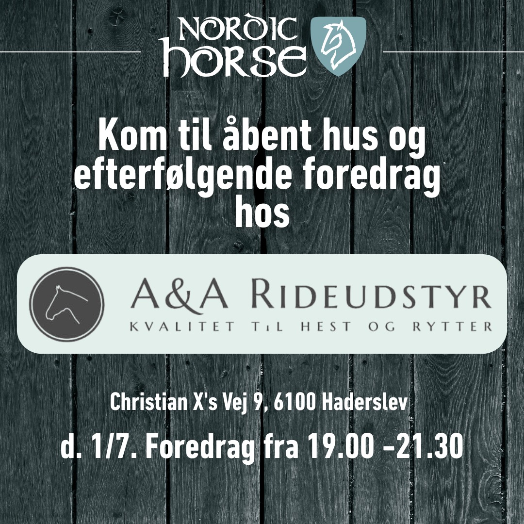 Nordic Horse Foredrag d. 1. juli 2026 kl. 19.00