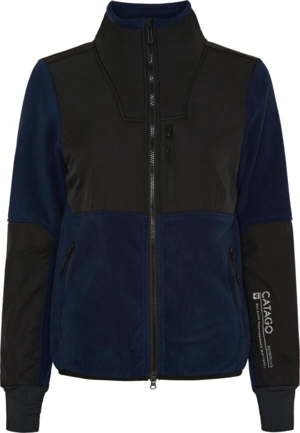 Catago Norma Zip Jakke - Navy - Image 4