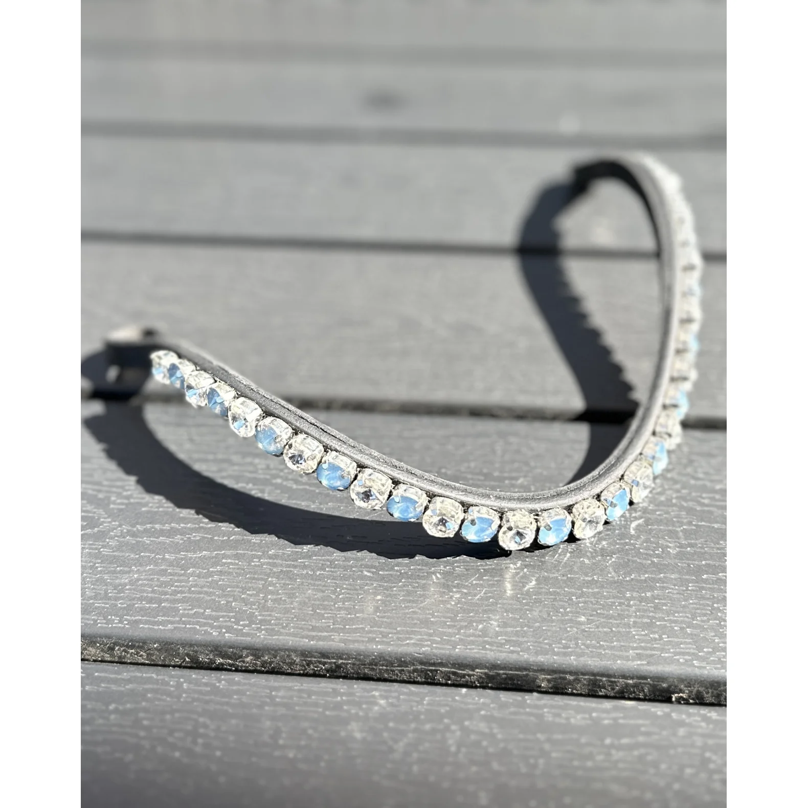 ByWeber Rivoli Pandebånd - Saphie Silver - FULL