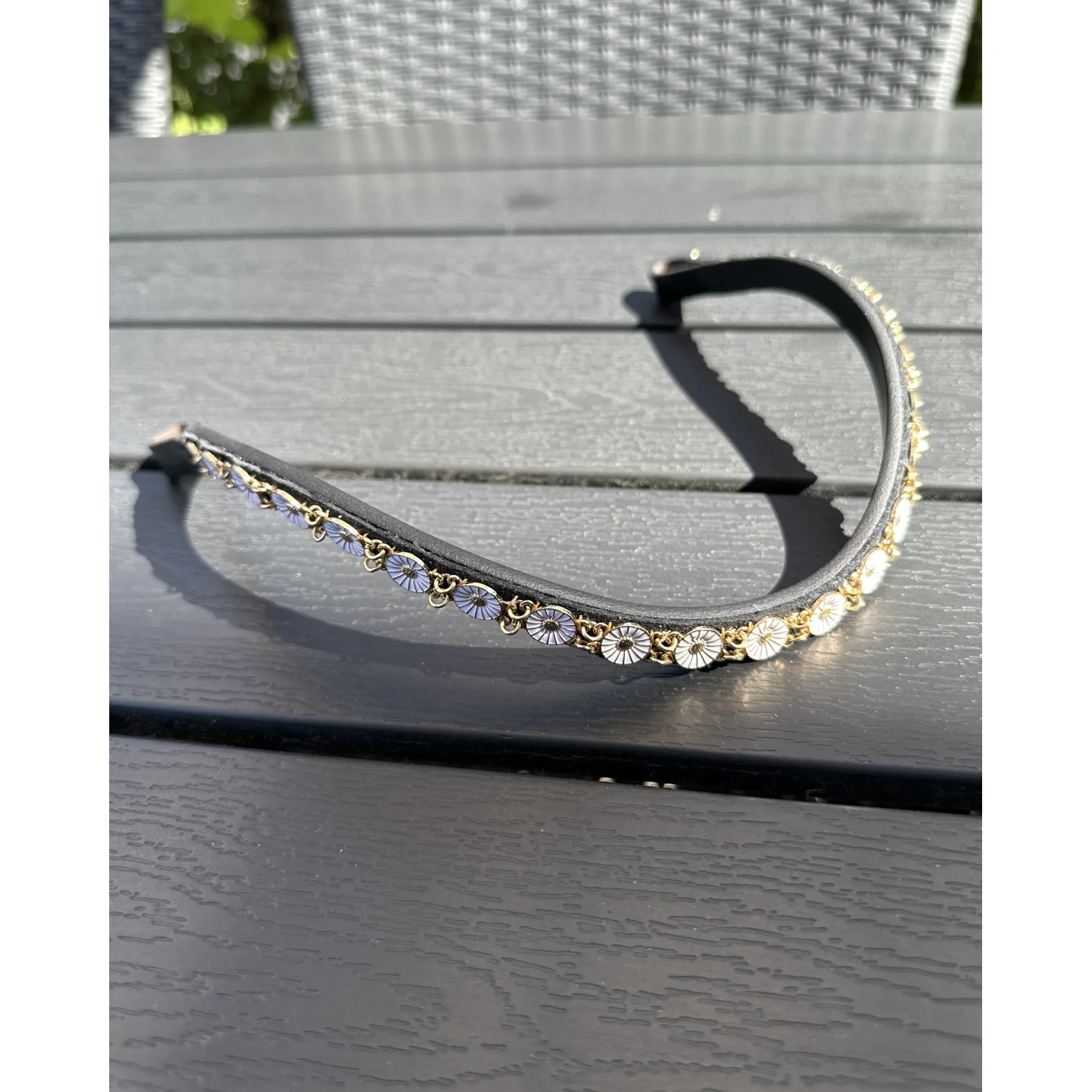 ByWeber Marguerit Pandebånd - Guld - PONY