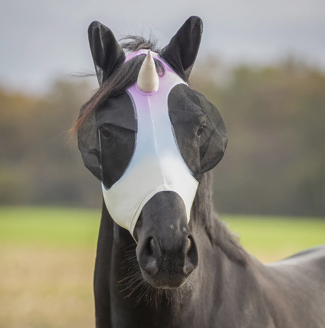QHP Lycra Unicorn Insektmaske - FULL