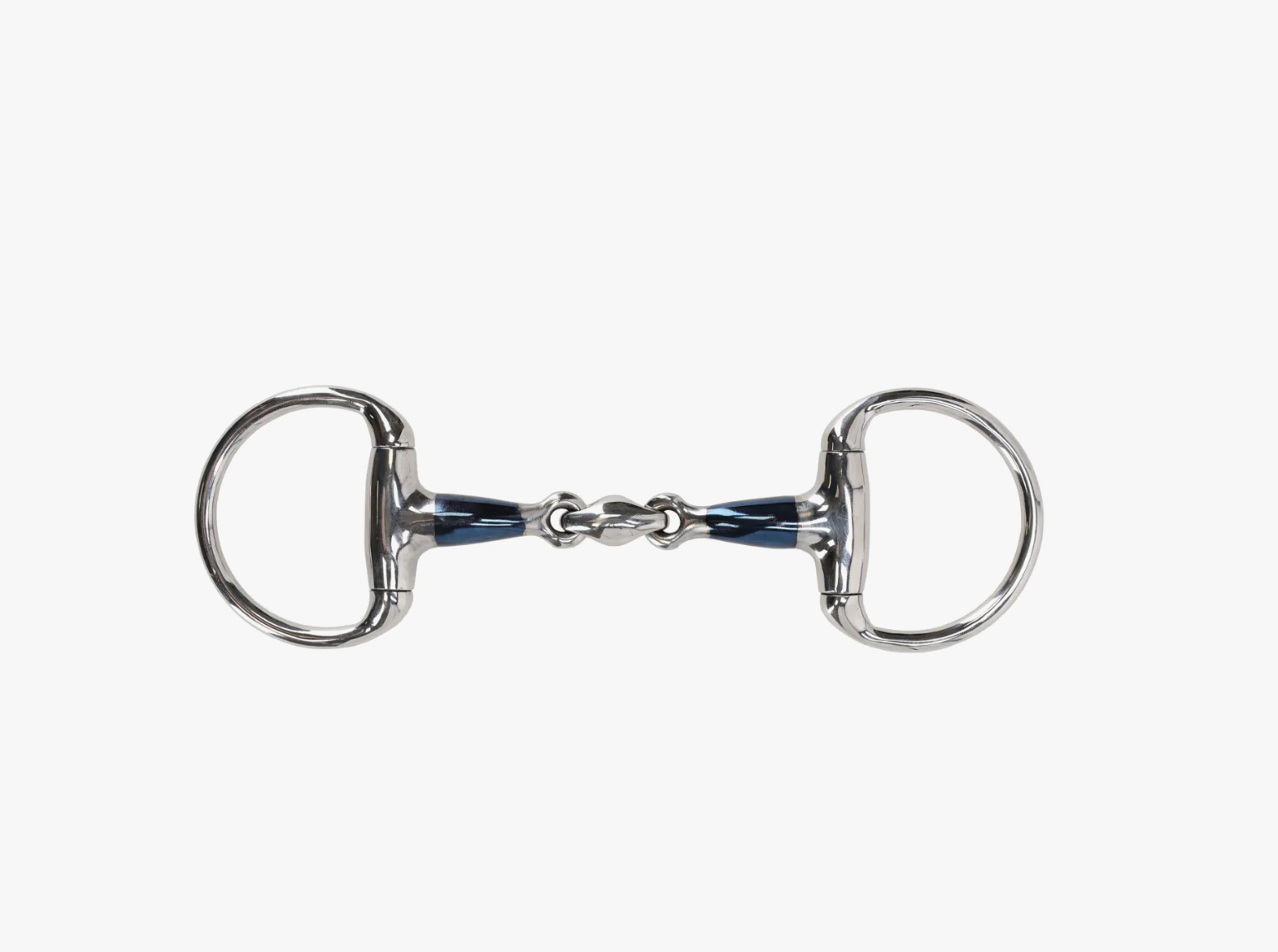 QHP Sweet Iron Eggbutt - Tre-Delt Trensebid - 10,5 cm