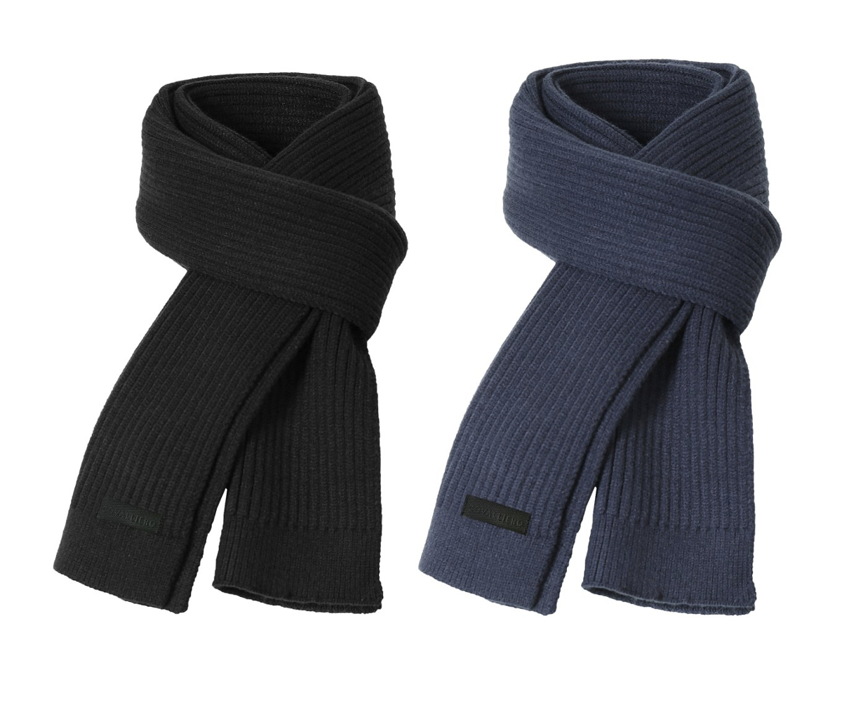 Covalliero Knitted Halstørklæde - NAVY