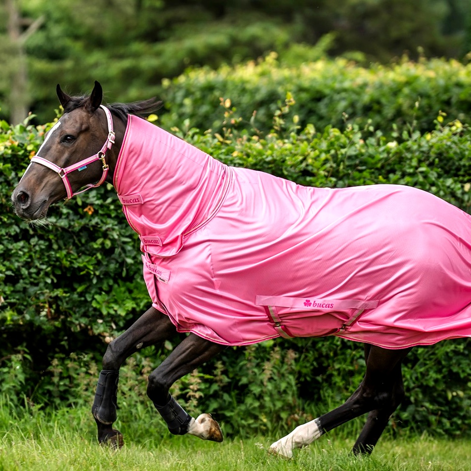 Bucas Freedom Pony Insektdækken - 105 cm - AURORA PINK