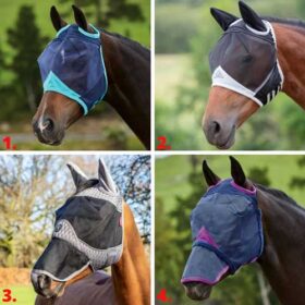 fluemasker og insektmasker til heste