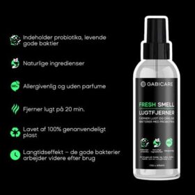 Lugtfjerner til læder og udstyr