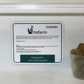 Urtefarm godbidder og hestebolsjer