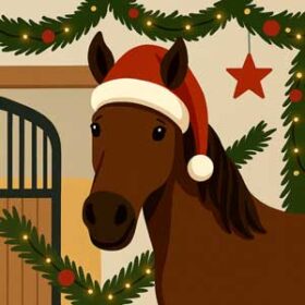 Julepynt til hest og stald