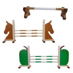 Spring og banetilbehør for kæpheste