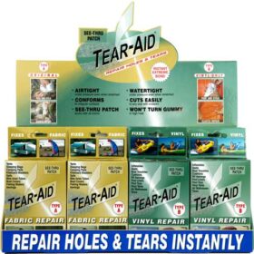 Tear-AID – A og B, stærk og fleksibel reparation